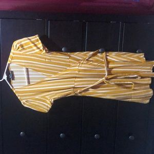 I am selling a yellow summer dress.